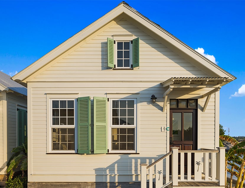 Exterior of the Freetown Cottage