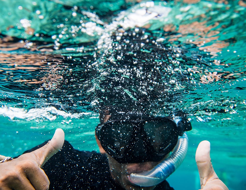 Snorkeling at Hol Chan