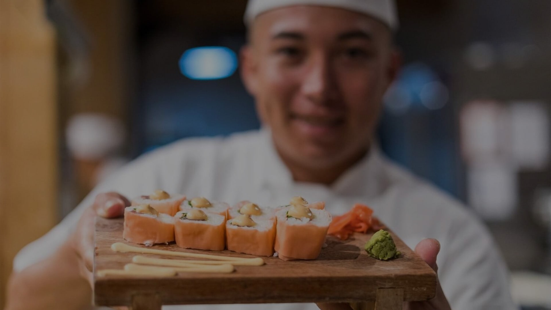 Sushi restaurant JYOTO in the Village at Mahogany Bay Resort San Pedro Ambergris Caye Belize