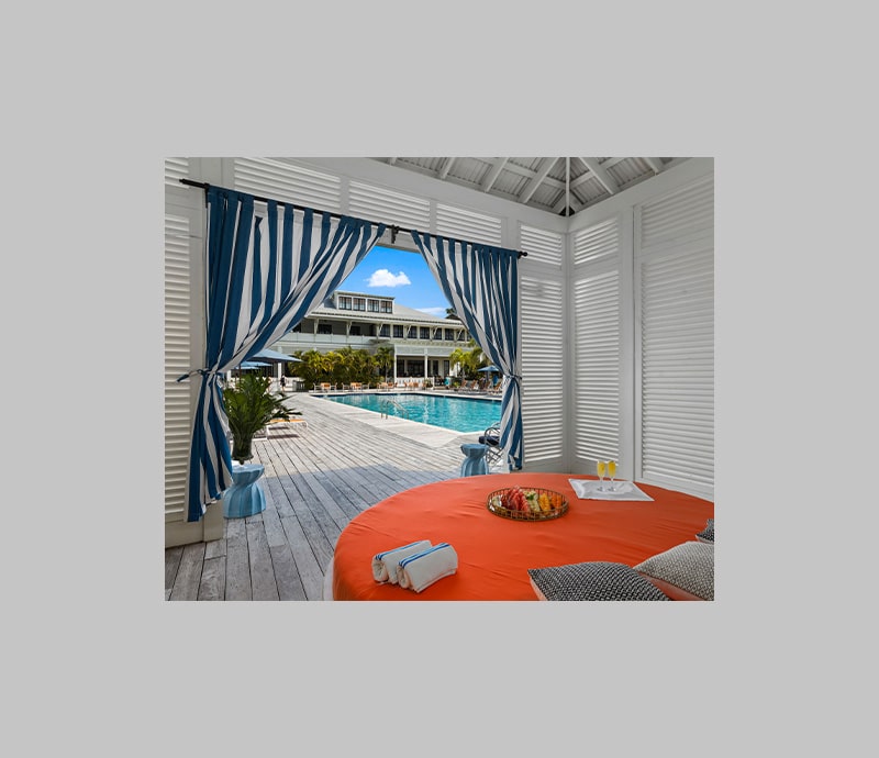 Cabana at the Bay Club at Mahogany Bay Resort