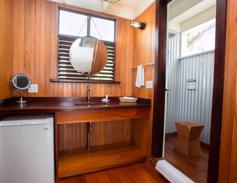 Bathroom space in the Garden Cottage