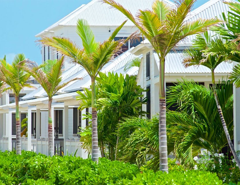 Exterior of Garden Cottages