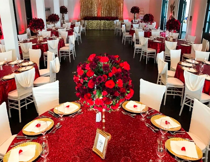 Wedding Reception in the Ambergris Ballroom