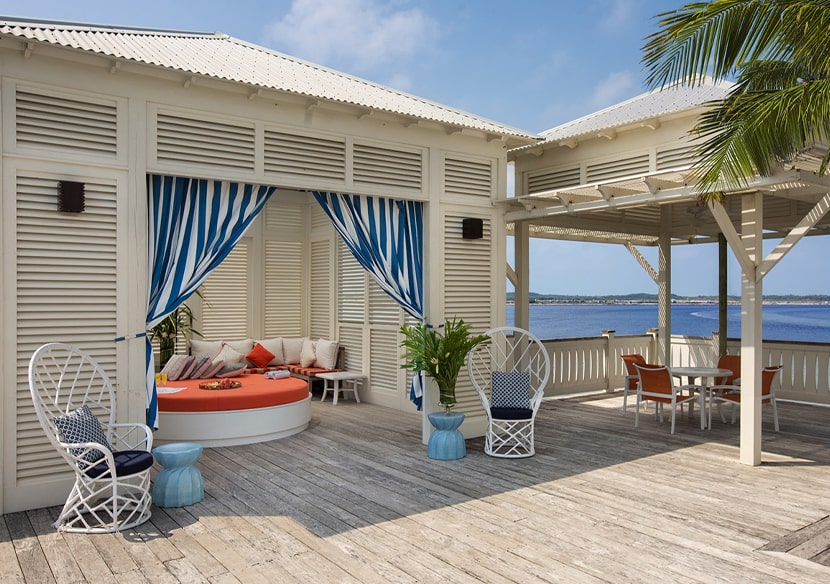 Private Cabana at the Bay Club at Mahogany Bay Resort & Beach Club