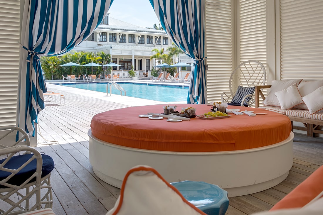 Private Cabana at the Bay Club at Mahogany Bay Resort & Beach Club