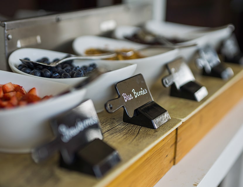 Christmas day brunch at Mahogany Bay Resort and Beach Club