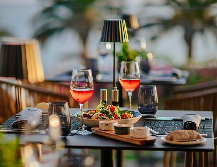 Christmas Eve dinner at Mahogany Bay Resort and Beach Club