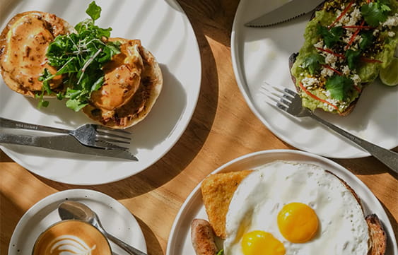 Sunday Brunch table at Mahogany Bay Resort & Beach Club